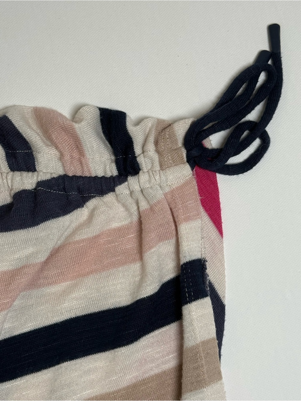 Liverpool Los Angeles Women’s Canela Crew Neck Dolman Striped Top Size Medium - Picture 12 of 13